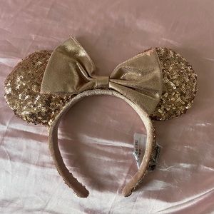 Rose Gold Sequin Disney Ears